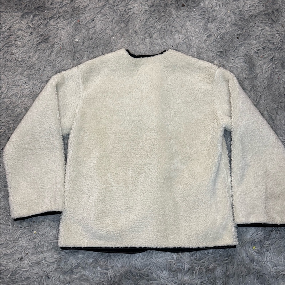 Universal Thread Women’s Faux Shearling Coat - Cream Size Extra Small NWT - Picture 8 of 10
